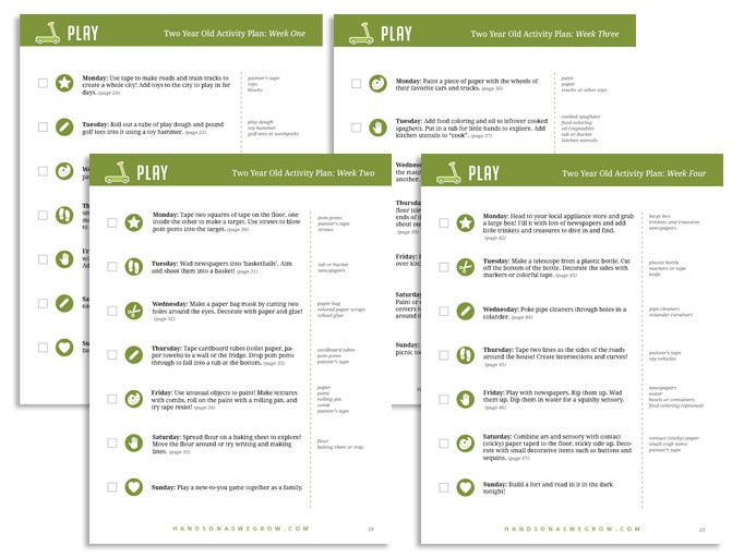 PLAY: Playful Activity Plans for Your Busy Toddler (Digital PDF eBook