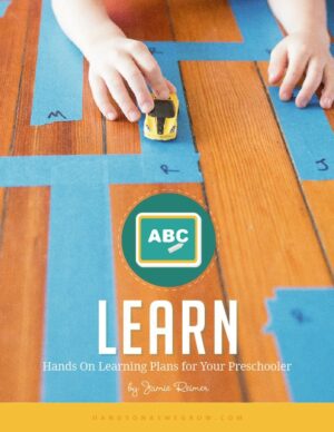 LEARN: Hands On Learning Plans for Your Preschooler | The Activity Room